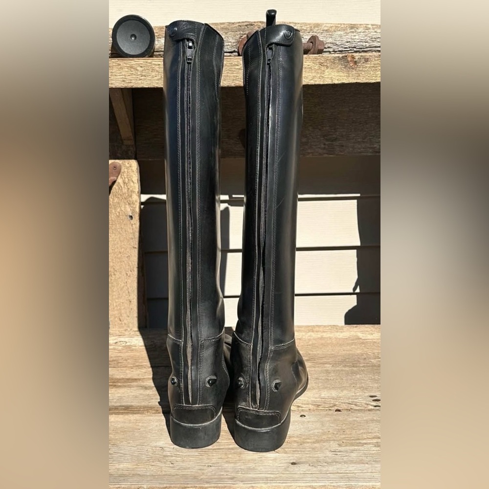 Ladies 8 1/2 Ariat Tall Zip Dress English Boots - Picture 4 of 9